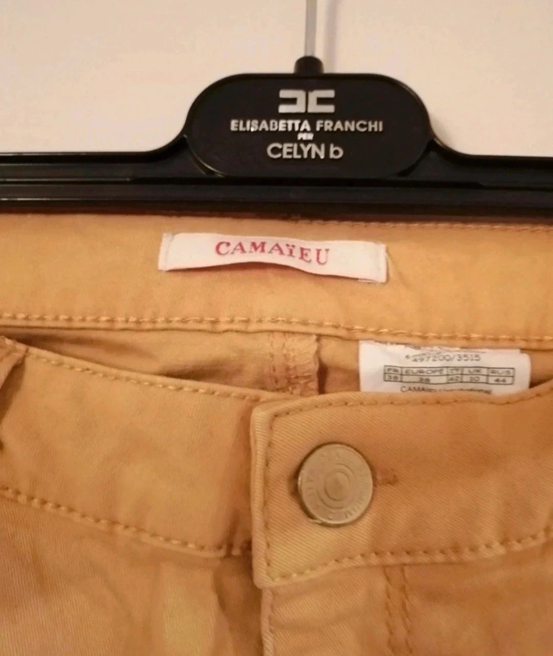 Jeans amarelo Camaïeu – photo 2